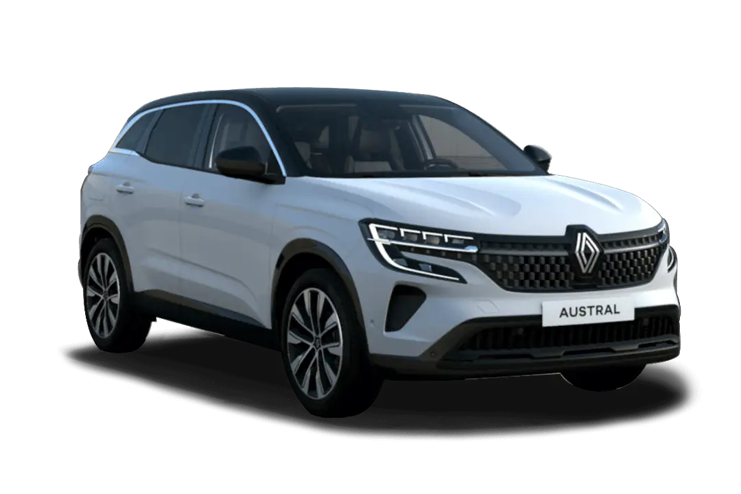 Renault-Austral-Vit-Glacier-Svart-tak