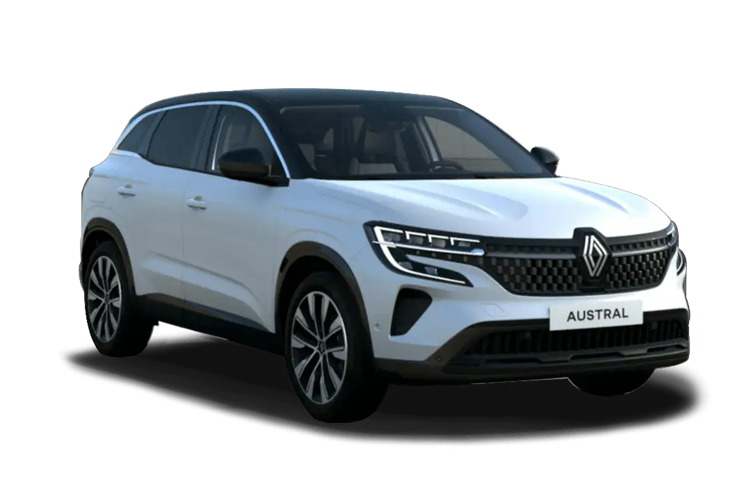 Renault-Austral-Vit-nacré-Svart-Tak