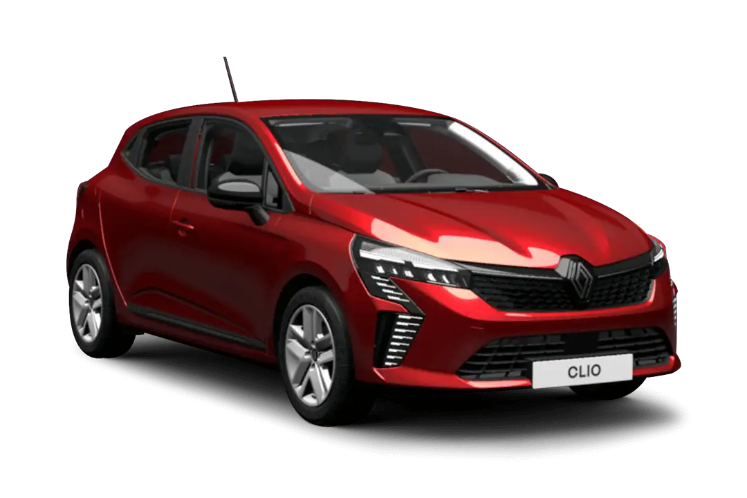 Reanult-Clio-evolution-röd-flamme