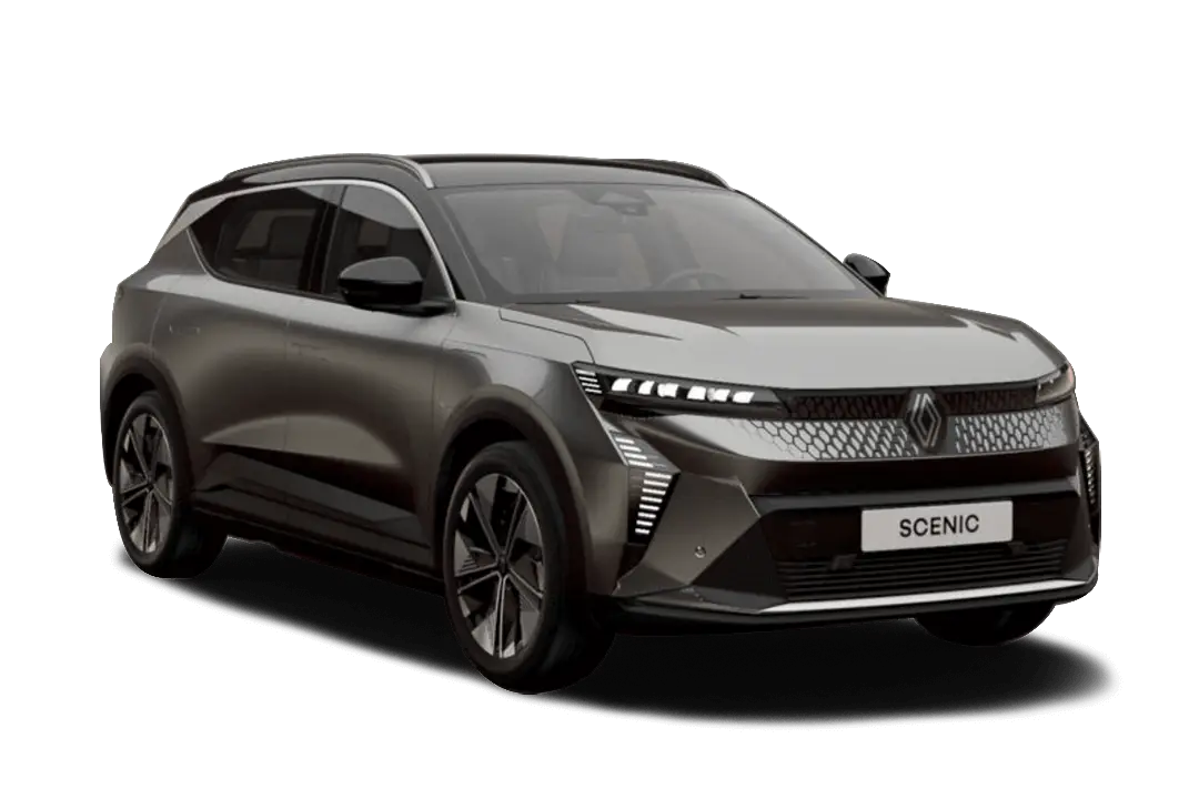 Renault-Scenic-Techno-grå-schiste-tak-i-svart-étoilé