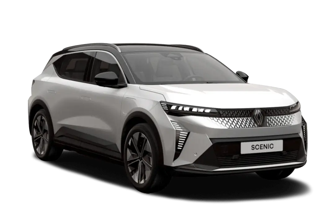 Renault-Scenic-Techno-vit-nacré-tak-i-svart-étoilé