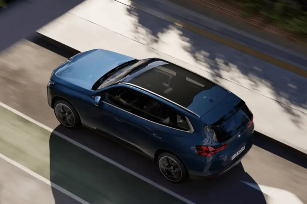 BMW-X3-fågelperspektiv