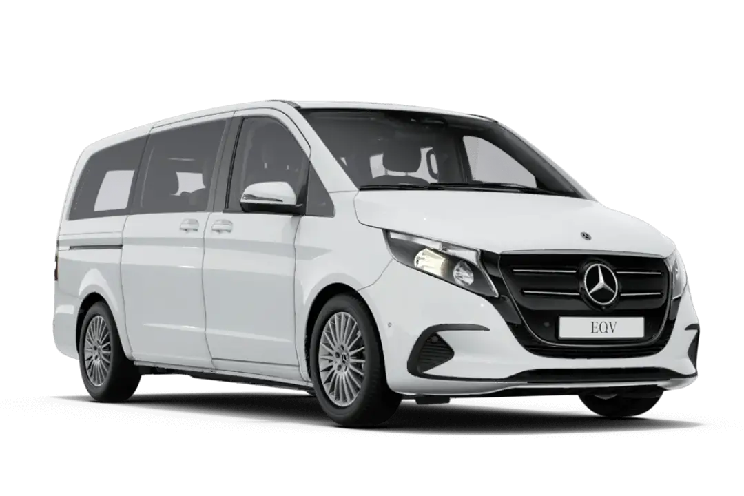 Mercedes-EQV-Lång-Arktisk-vit