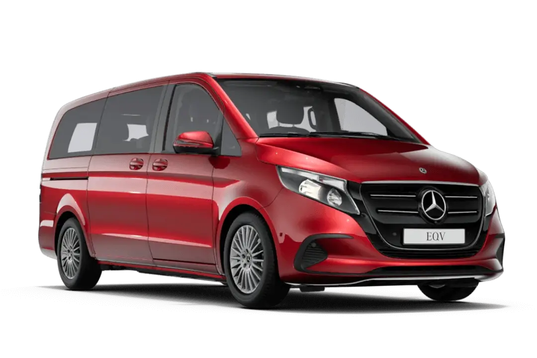 Mercedes-EQV-Lång-Hyacintröd-metallic