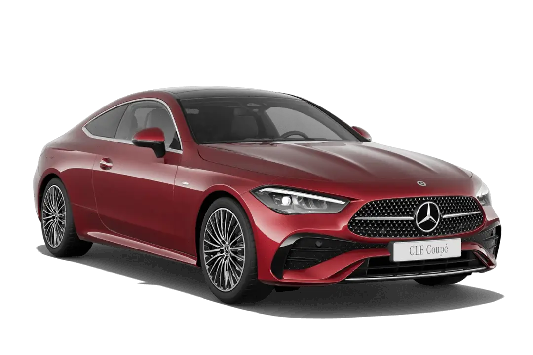 Mercedes-Benz-CLE-300e-AMG-Cupé-MANUFAKTUR-patagonienröd-metallic