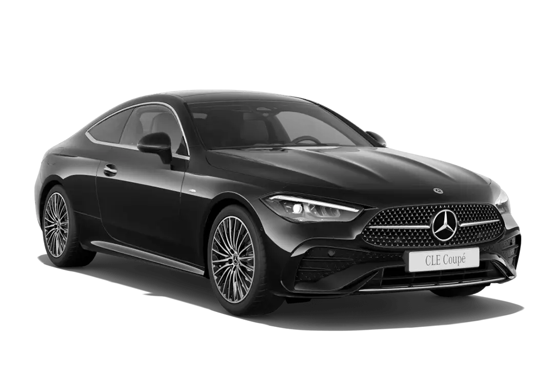 Mercedes-Benz-CLE-300e-AMG-Cupé-Obsidiansvart-metallic